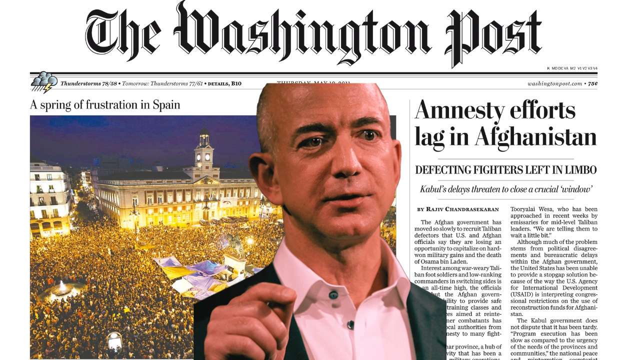 Bezos' Influence on Washington Post's Endorsement