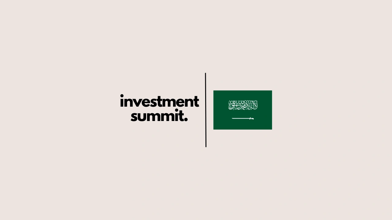 Saudi's Mega Investment Summit - A Rare Glimpse of Global Cooperation Amidst Regional Turmoil